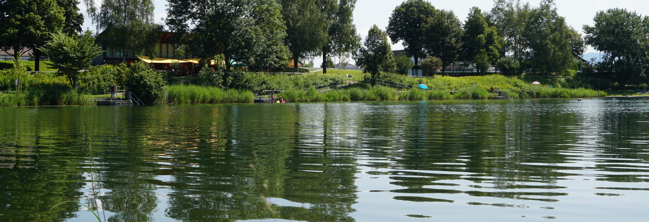 Naturbad Bruggerloch in Höchst © Bianca Sutterlüty, Vorarlberg Tourismus Naturbad Bruggerloch Höchst
