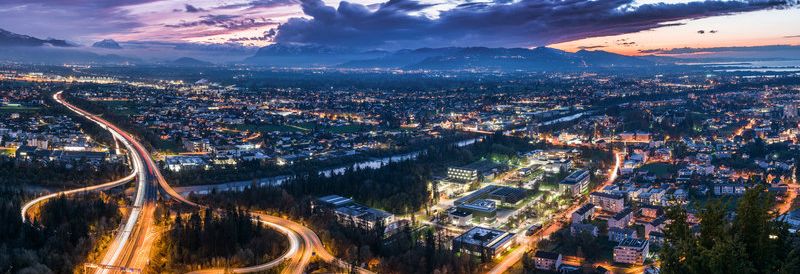 Bregenz Blick auf Rheintal 