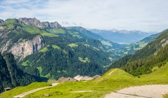Blick ins GroÃe Walsertal bis zum Walgau Blick ins GroÃe Walsertal bis zum Walgau